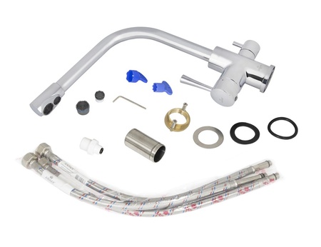 Смеситель для кухни с фильтром Kaiser Merkur БР26044, хром